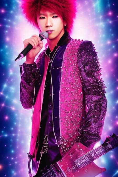 The Pink Spider (Jrock/Visual Kei/Digital Art)