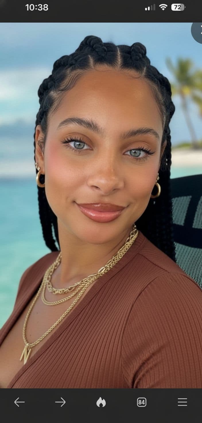 AI generated: Blend these three women