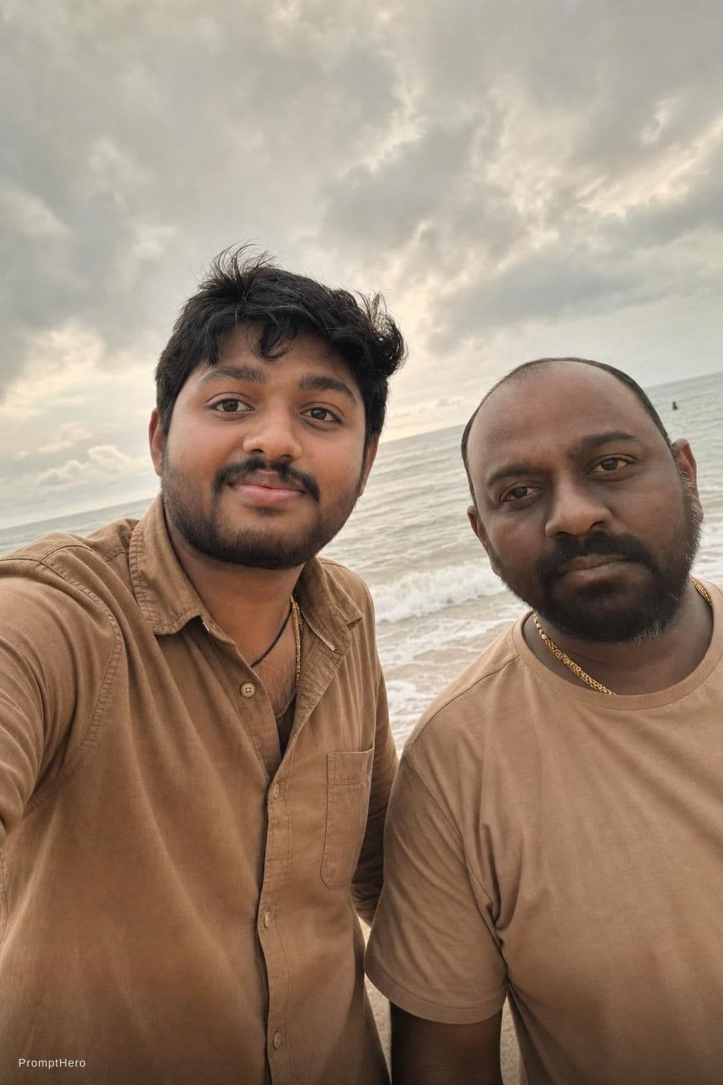 AI generated: create a same color which suits my skin color
