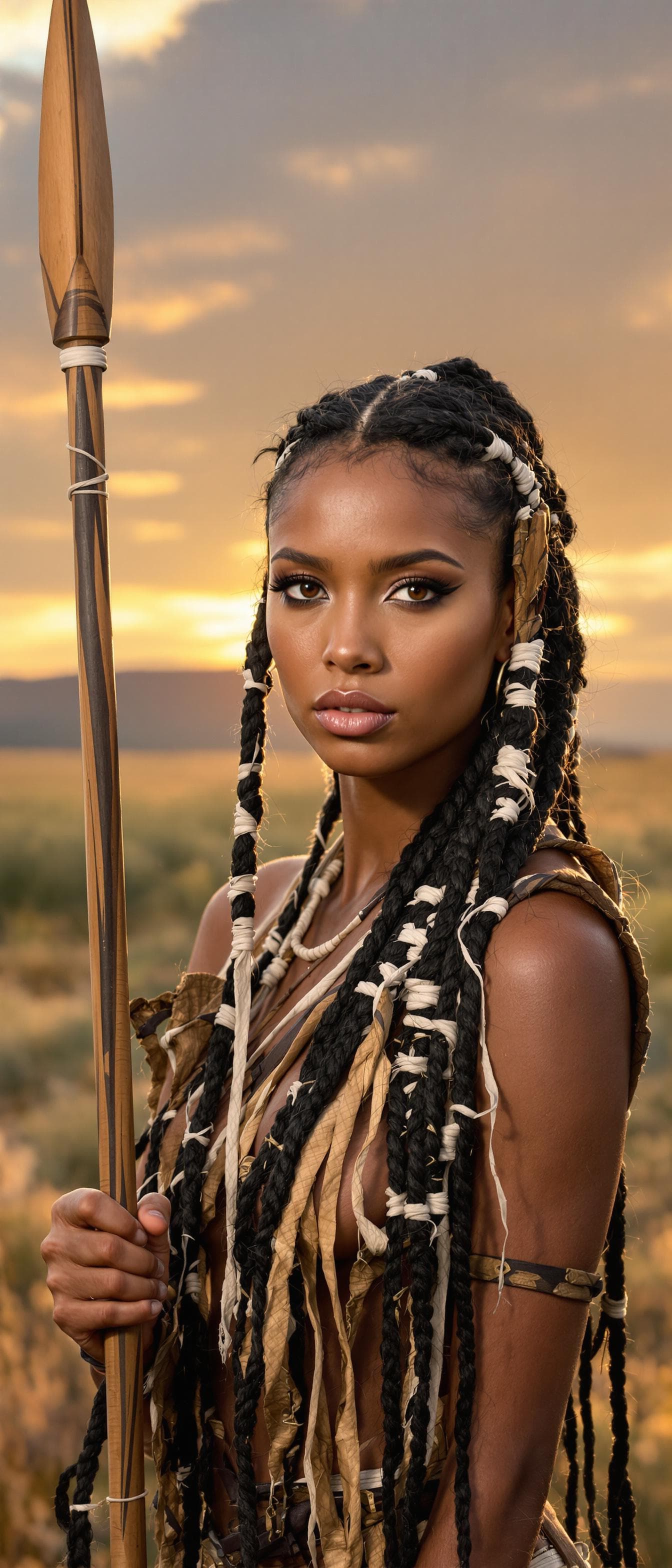 AI generated: "Image is a high-resolution portrait photograph captured with a Sony A1 50.1 MB camera using a 75mm ...