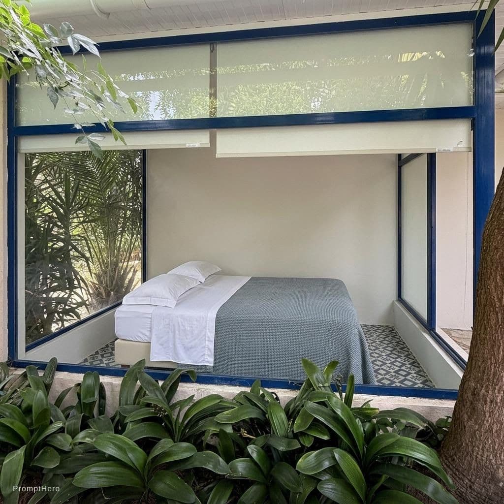 AI generated: Put the beds closer to the window. The bed is two meters long. And the room is three meters long. 