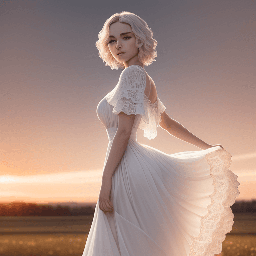 AI generated: (masterpiece, RAW photo), portrait photo of a trendy beautiful girl from Belarus, short wavy hair, b...