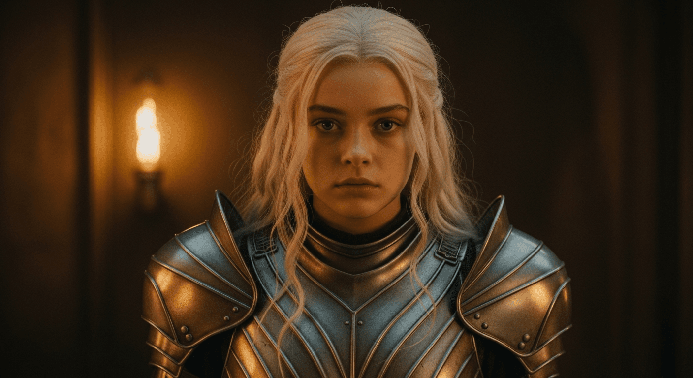 AI generated: (super quality:1.4), [(Young girl:0.5) : girl (Alien Covenant:1.2)]( belligerent:1.2), (light silver...