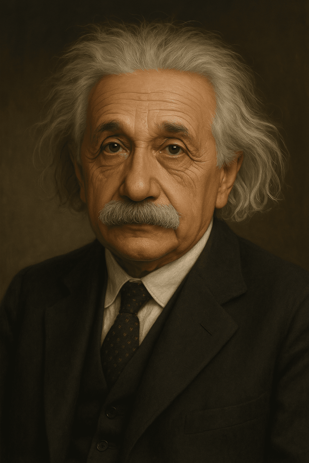AI generated: [Image Type: Ultra-realistic photograph / Highly detailed digital painting] of Albert Einstein.

F...