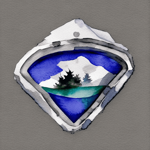 AI generated: hyper realistic watercolor clip art of flint and steel