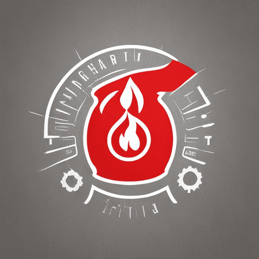 AI generated: "Inspire and design a logo for an eco-friendly fire extinguisher company called 'EcoFire.' This comp...