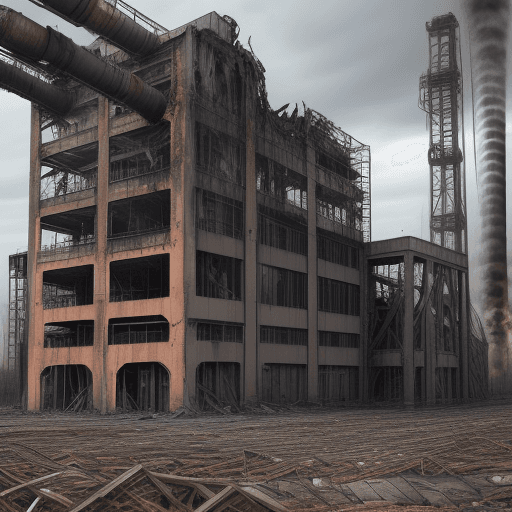 AI generated: terrible industrial accident