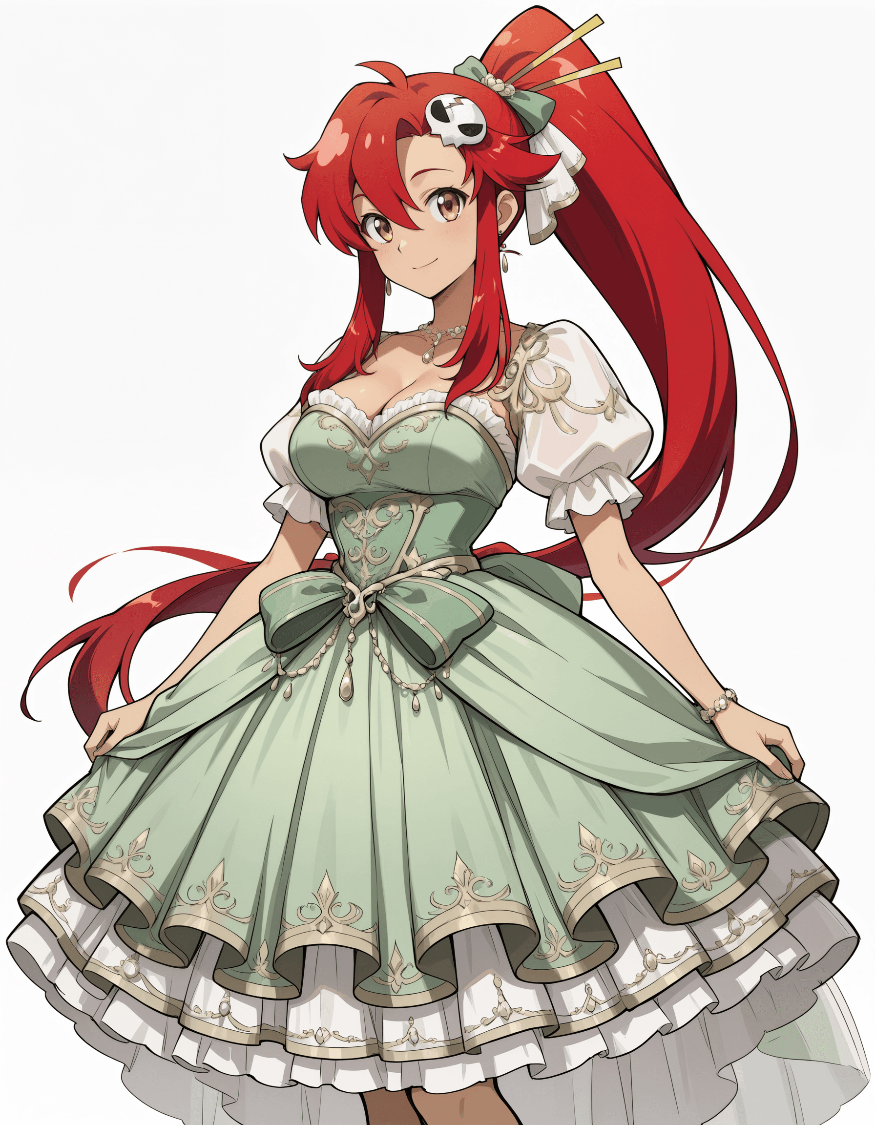 Emerald Court Gown - Image 1