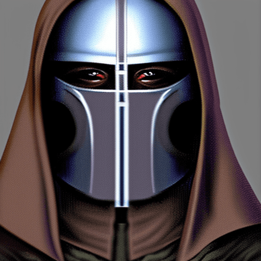 AI generated: hyper realistic concept art of a dark jedi