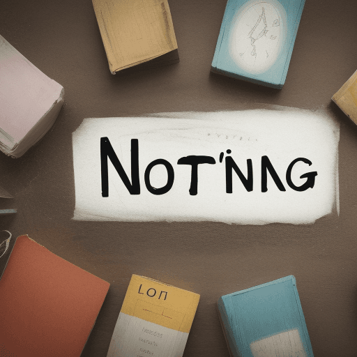 AI generated: nothing
