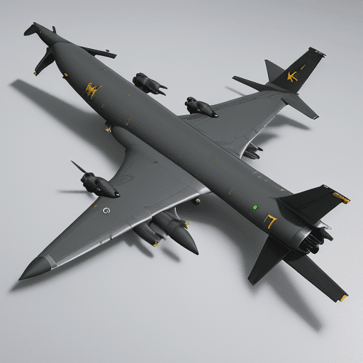 AI generated: Photo of a ultra realistic kc390, extreme details, 