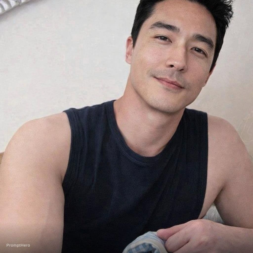 AI generated: Don’t change the image background, just change the face of the person in the image to Daniel Henney