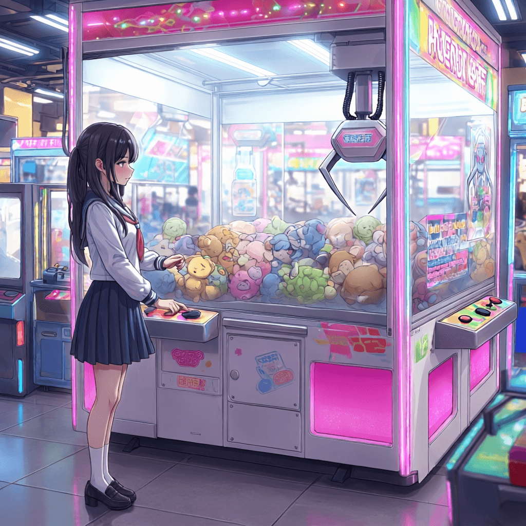 crane game / claw machine / ufo catcher
