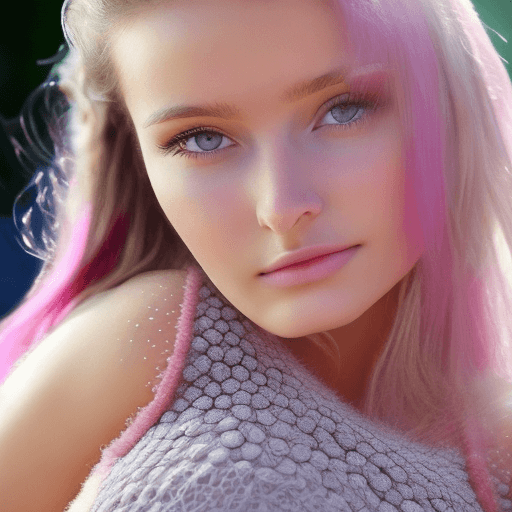 AI generated: beautiful Russian girl, she is sexy, she show his breast mammillaria, breast mammillaria is pink, an...