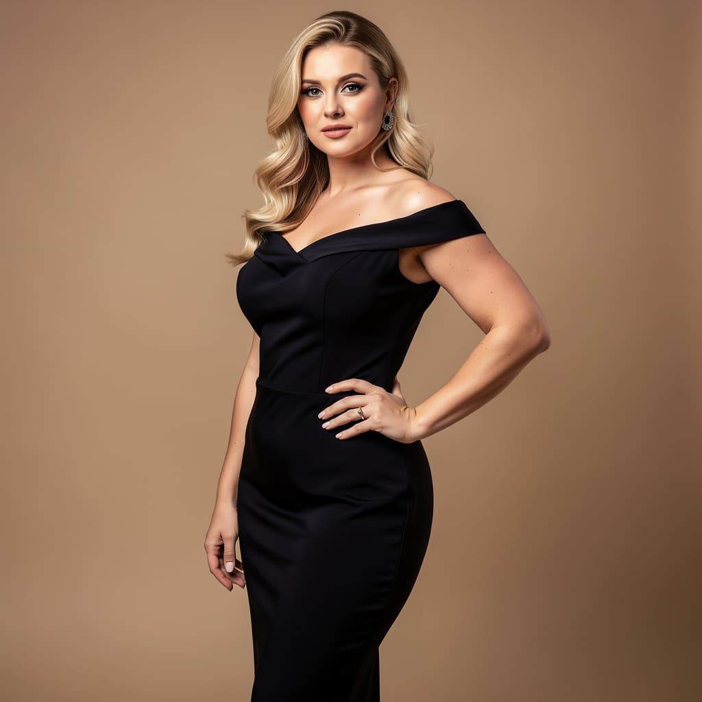 AI generated: Caucasian woman blonde,no clothes huge boob and big ass 