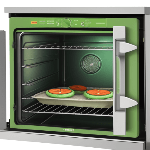 AI generated: Freidora De Aire 18l Multifuncional De Visible Horno Verde
