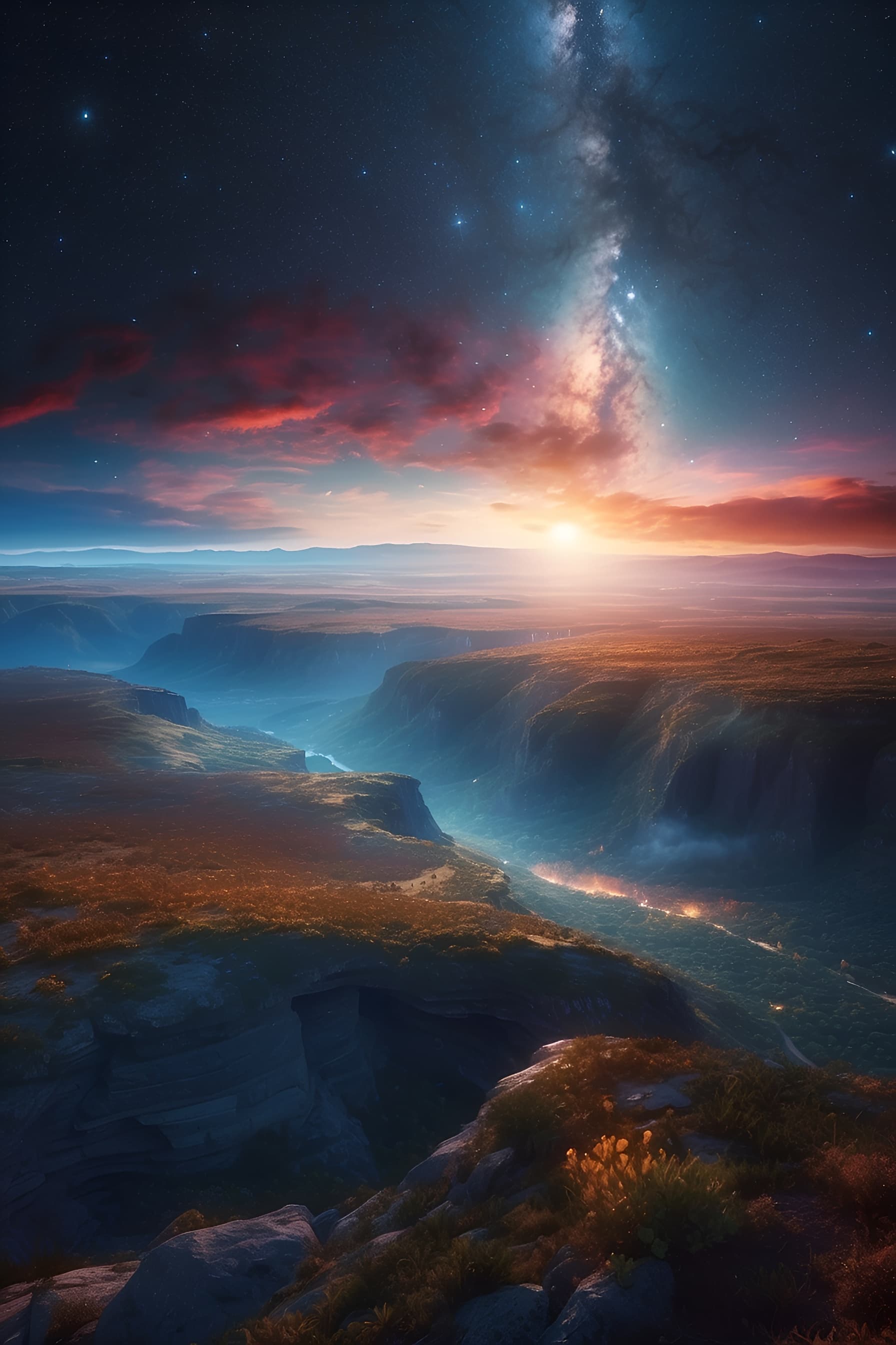 AI generated: An Universe where is all possible, every dream comes true, 