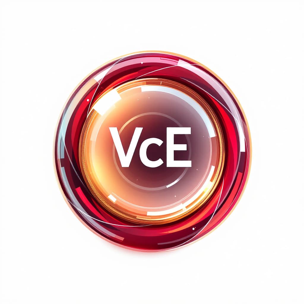 AI generated: Image for a futuristic web icon, the icon must be round, the background transparent and have the wor...