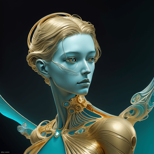 AI generated: visual fiction / visual artist / illustrator, christiano v, in the style of franciszek starowieyski,...