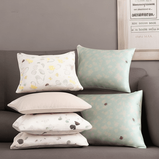 AI generated: create cushion and sleepwear store