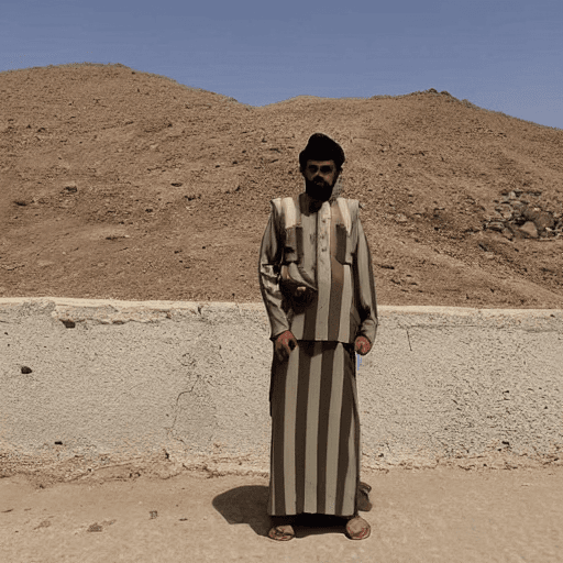 AI generated: a Yemen man standing 