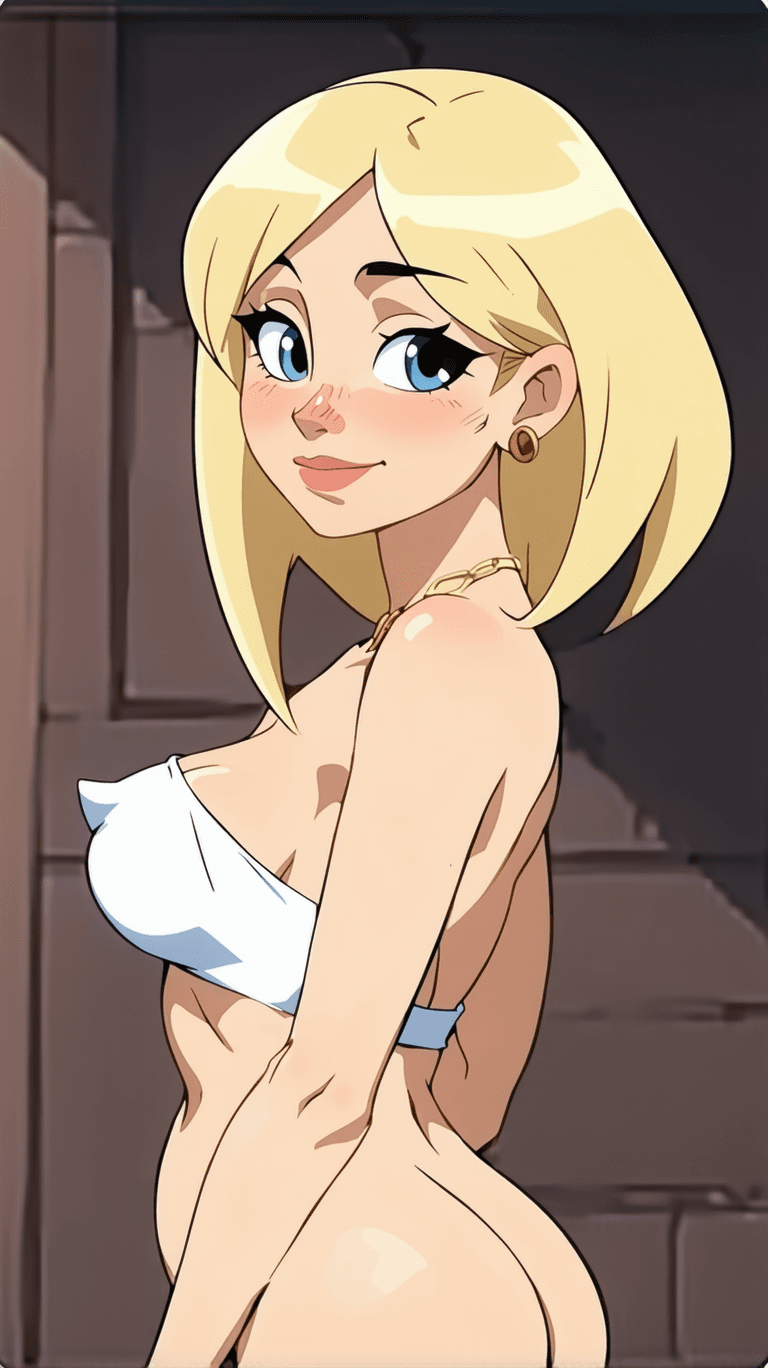 AI generated: sexy cartoon girl