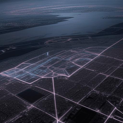 AI generated: Ville Gratte-ciel Néons Foule Mouvement Technologie Contraste Énergie Vie nocturne Futur