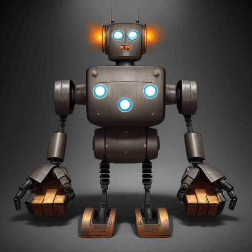 AI generated: The old donnegan robot