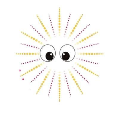 AI generated video: {
  "title": "Fixed Layout with Rotating Dot Circles and Blinking Logo Eyes",
  "type": "2D_animatio...