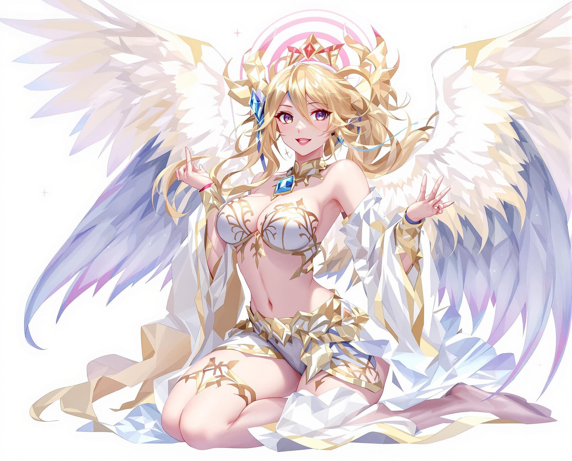 AI generated: Random godess creature anime milf. random age. Random god place environment. Godess clothes. Reveali...