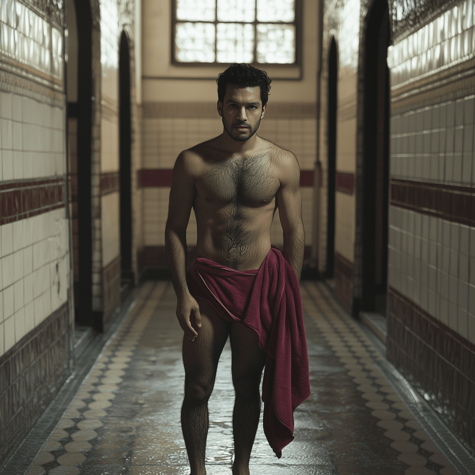 AI generated: full shot, full-length portrait, show hands, wide field of view, centered, showing entire body, awar...