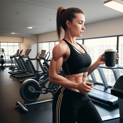 AI generated: Gym and coffee

