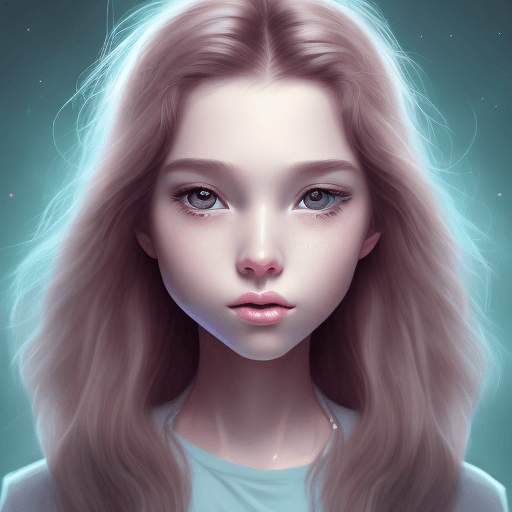 AI generated: babyface,pop mart,high detail,soft colors, edge lighting,and 3D style girl with facial similarity, c...