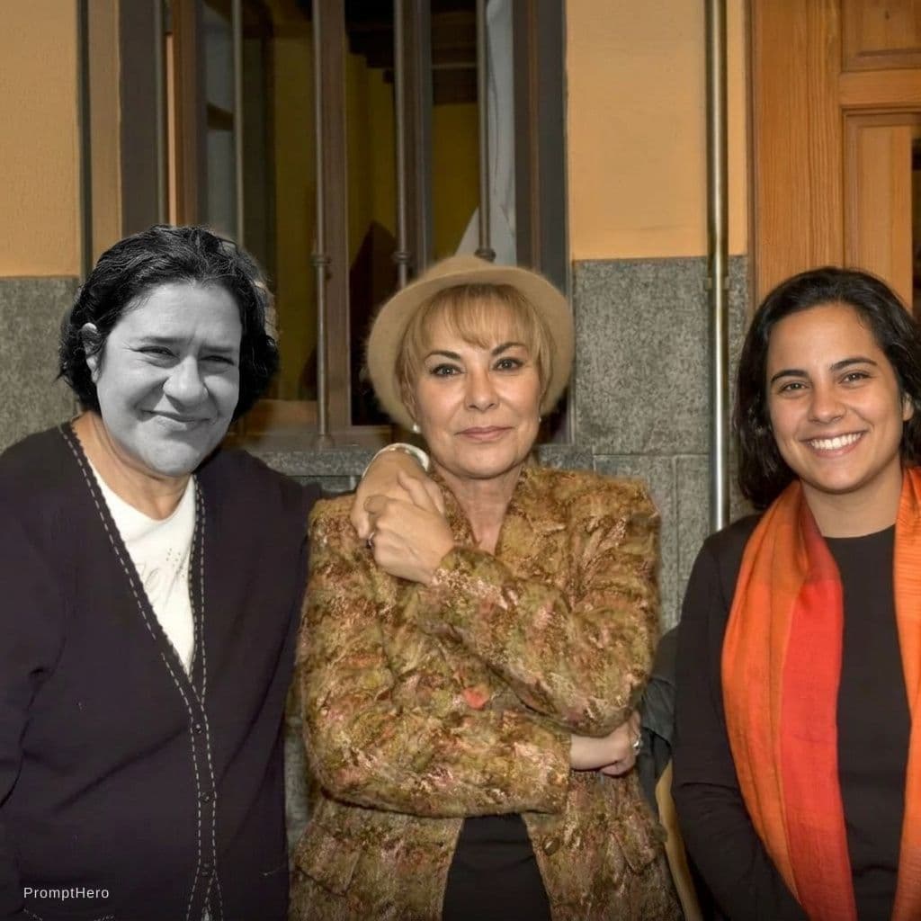 AI generated: haz faceswap de la primera foto con las 3 de despues se totalmente realista ciñete a las caras para ...