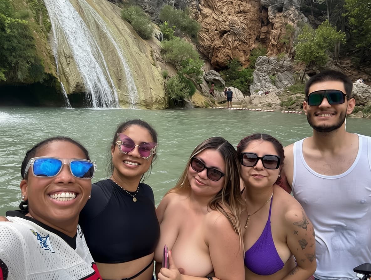AI generated: Can you remove her bra and leave her with no top