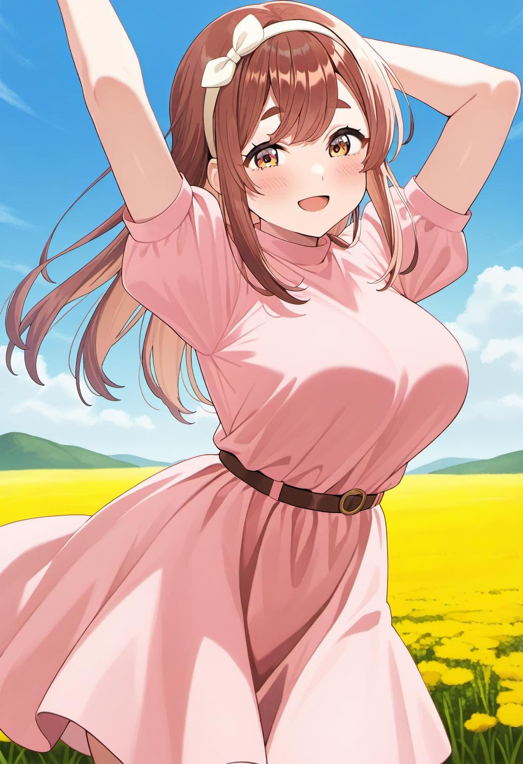 信國 のどか illustrious版 (となりの信國さんは俺のことが好きな気がする) / Nobukuni Nodoka (I think Nobukuni next door likes me)