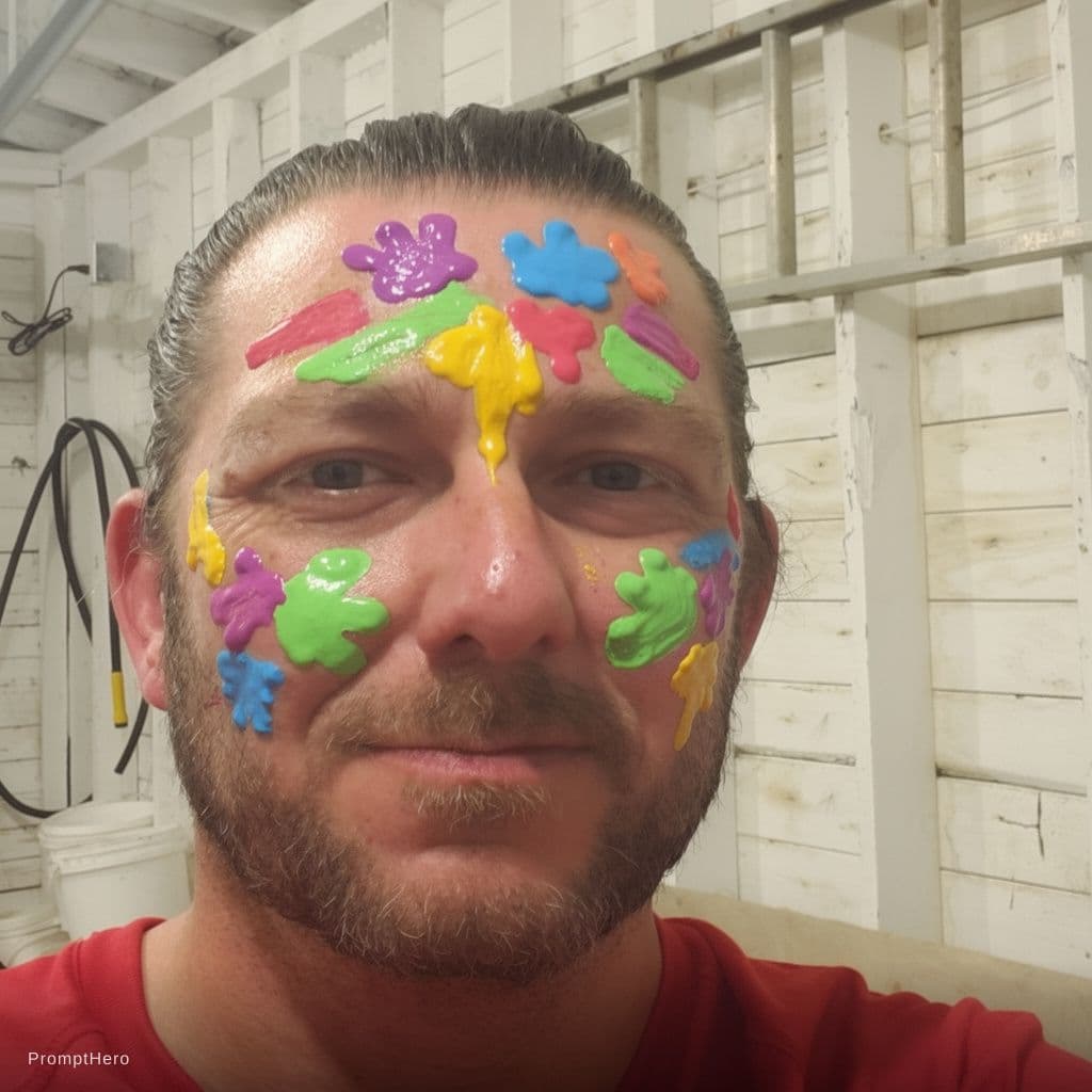 AI generated: porn, facial, bukkake, semen, sperm, cumshot,
 cum, cum on face,