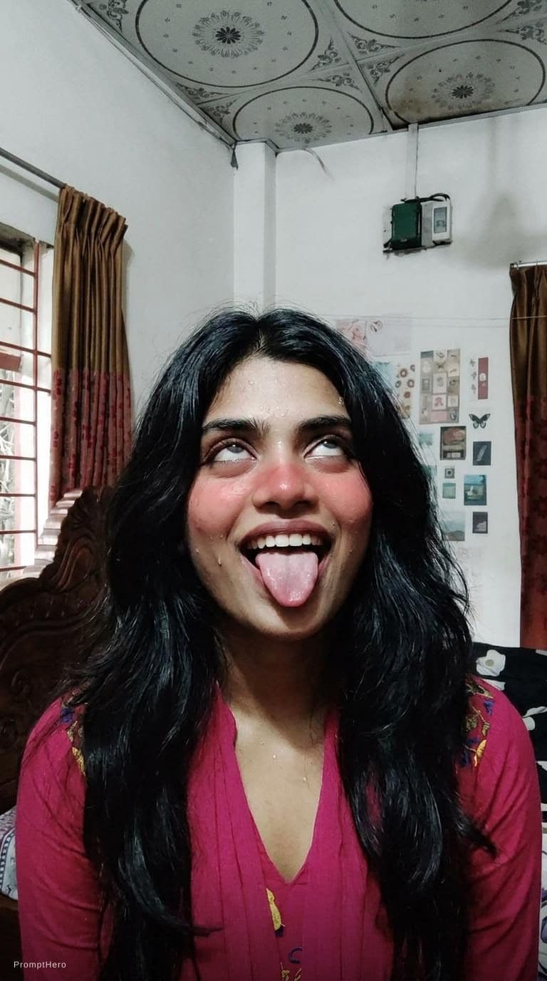 AI generated: Aheago face