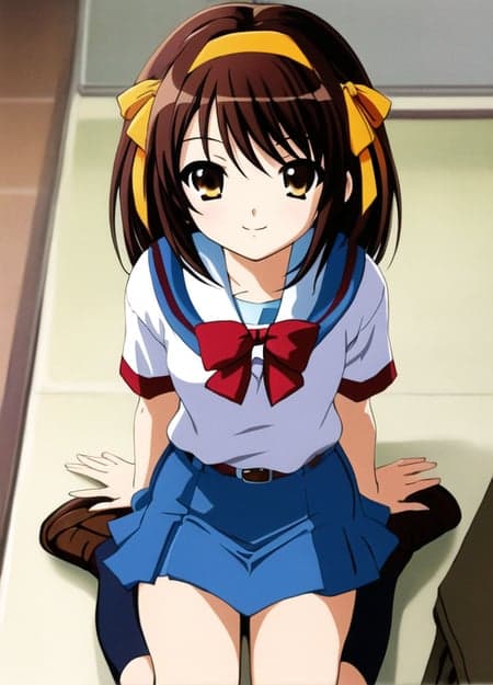 Haruhi Suzumiya LoRA - Image 1