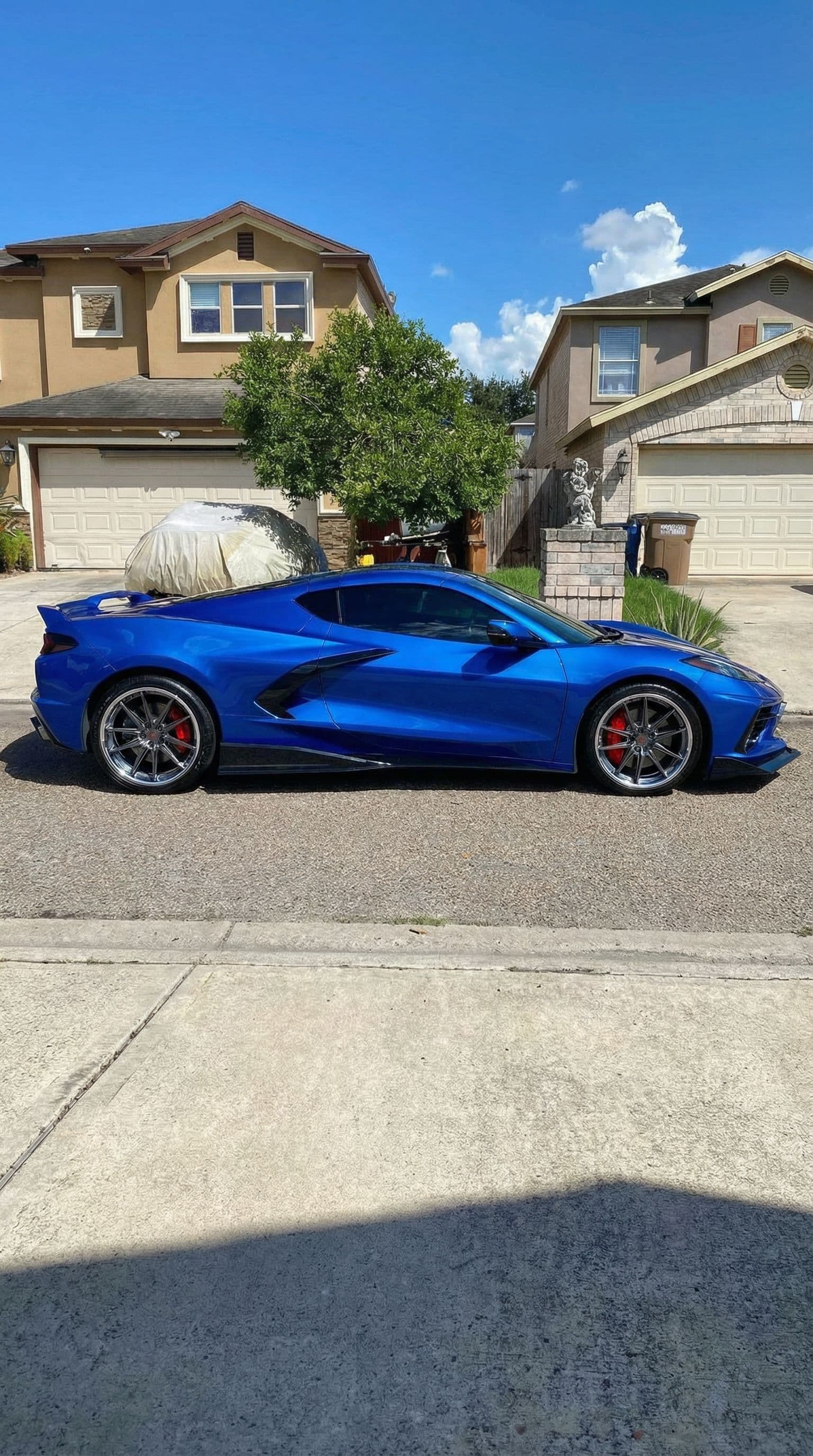 AI generated: Add wheels to car 