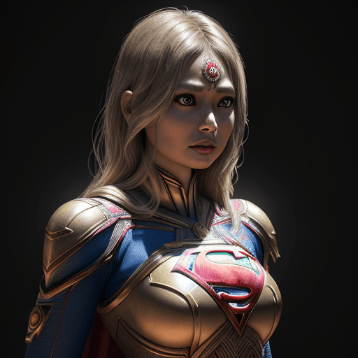 AI generated: woman indonesia supergirl,((ultra realistic details)), portrait, detailed face,global illumination, ...