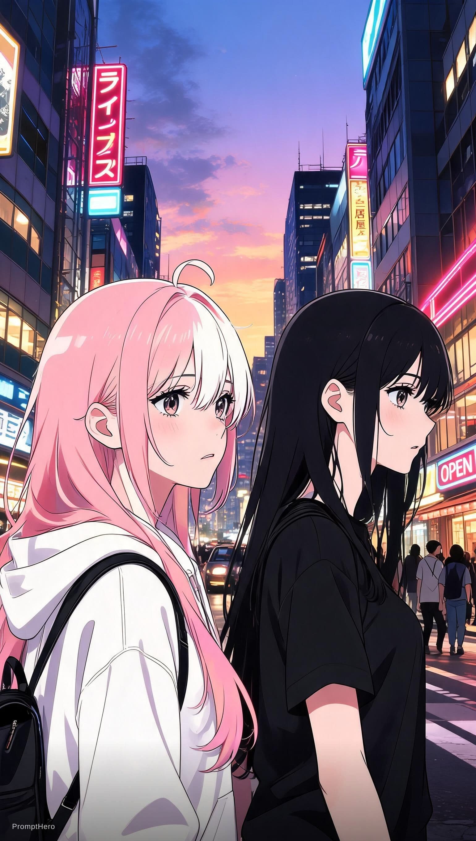 AI generated: score_9, score_8_up, score_7_up, 2girls, tomany girls, source anime, anime screencap, masterpiece, e...