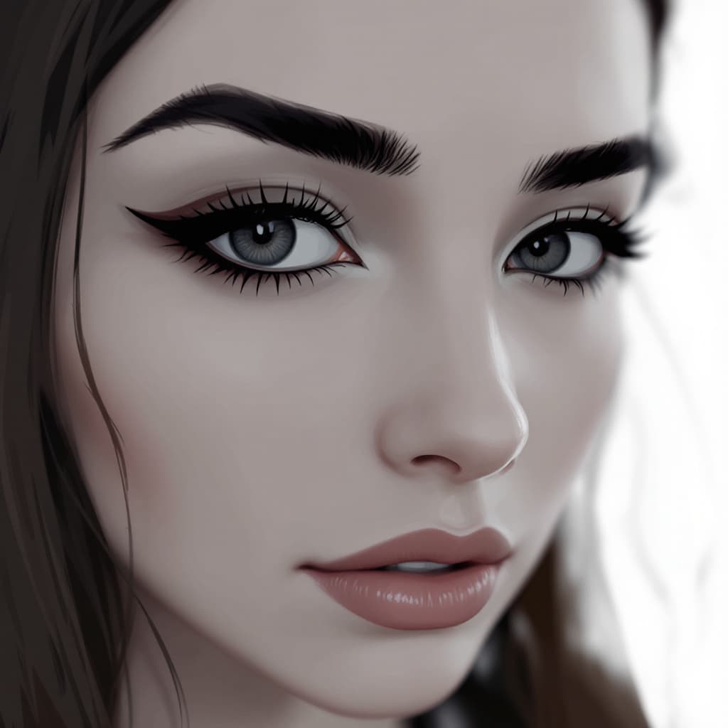 AI generated: woman; na-k-ed