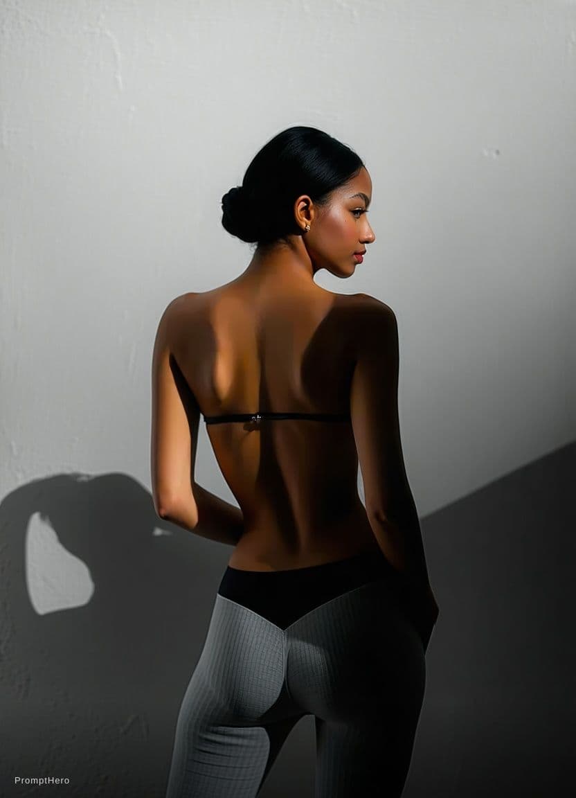 AI generated: Can you make her take her top off exposing her breasts?