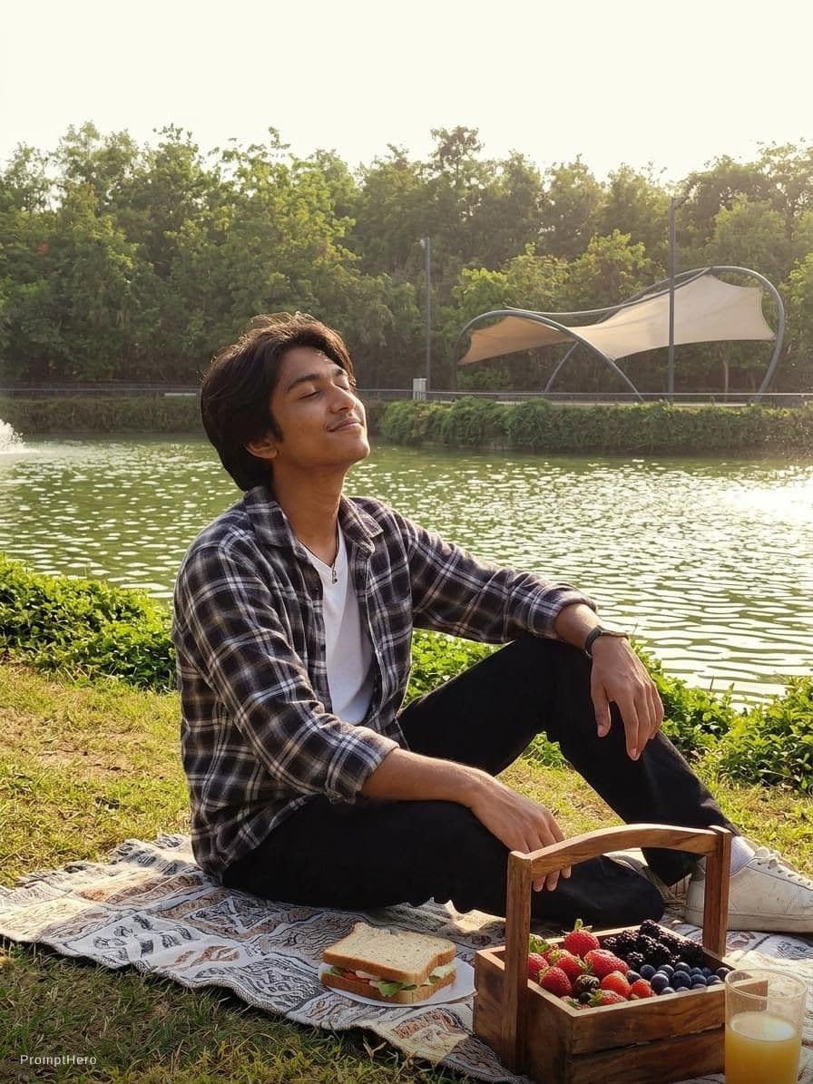AI generated: Add sun sit with good vibes and baryd
