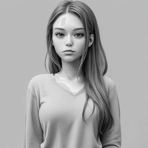 AI generated: High quality photo of a simple style in gray tones as a background