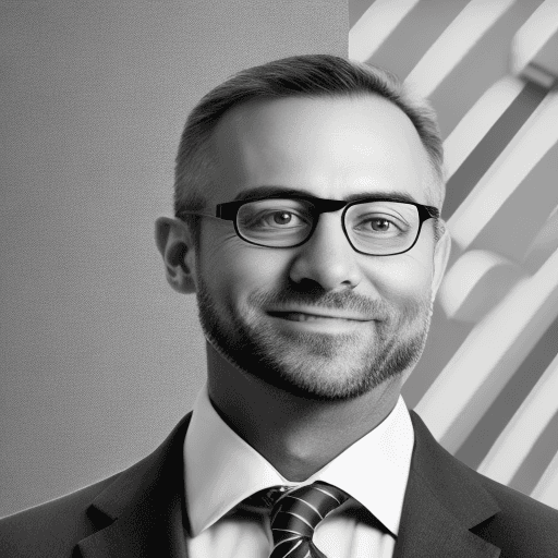 AI generated: generate another image of another CEO headshot. make the image look real.