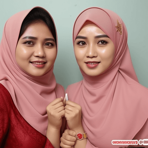 AI generated: Gambar  alam yang memancarkan kebahagiaan dan keceriaan