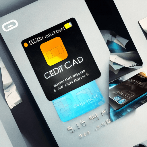 AI generated: credit card, screen touch, icons app, dramatic lighting, elegant, highly detailed, octane render, hy...