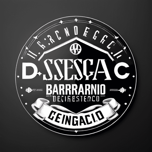 AI generated: Diseñar un logotipo (wordmark) para GentCoStyle Barbería, incorporando inteligencia artificial para ...